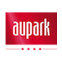 červené logo Aupark